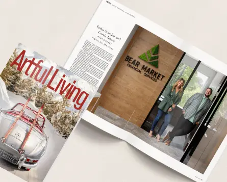 Artful Living spread