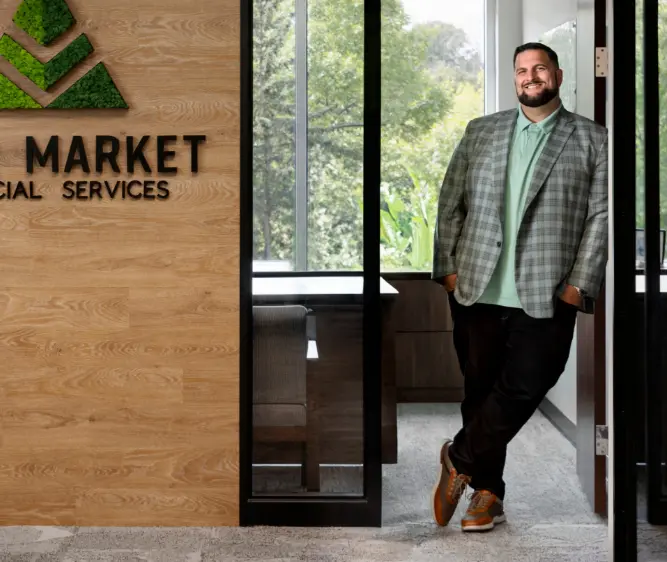 Curtis James in Bear Market Offices