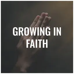 Growing in Faith card
