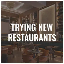 Trying New Restaurants card